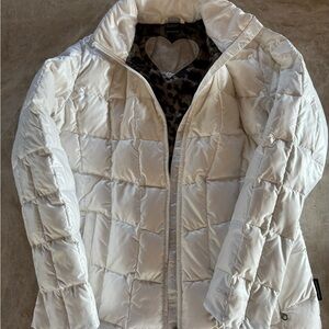 Obermeyer Women's Light Cream Puffer Jacket